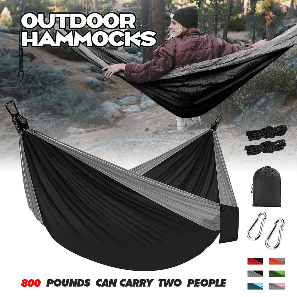 Camping Hammock Duyan Adult Double Person Outdoor Travel Portable ...