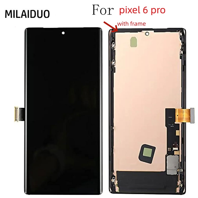 For Google Pixel 6 Pro OLED LCD Display Touch Screen Digitizer with ...