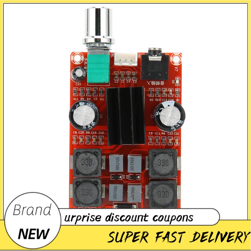 Freemarket Digital Amplifier Module Audio Power Stereo Board for DC
