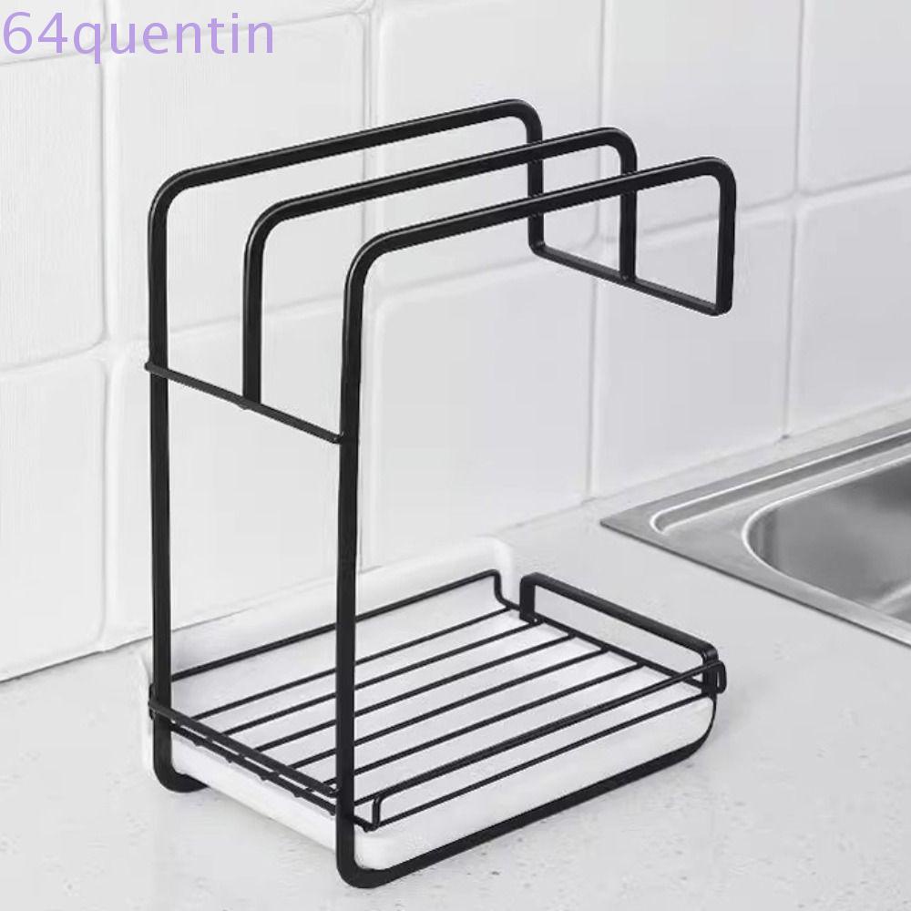 QUENTIN Kitchen Storage Rack, Free Punching Wall-mounted Kitchen Drain ...