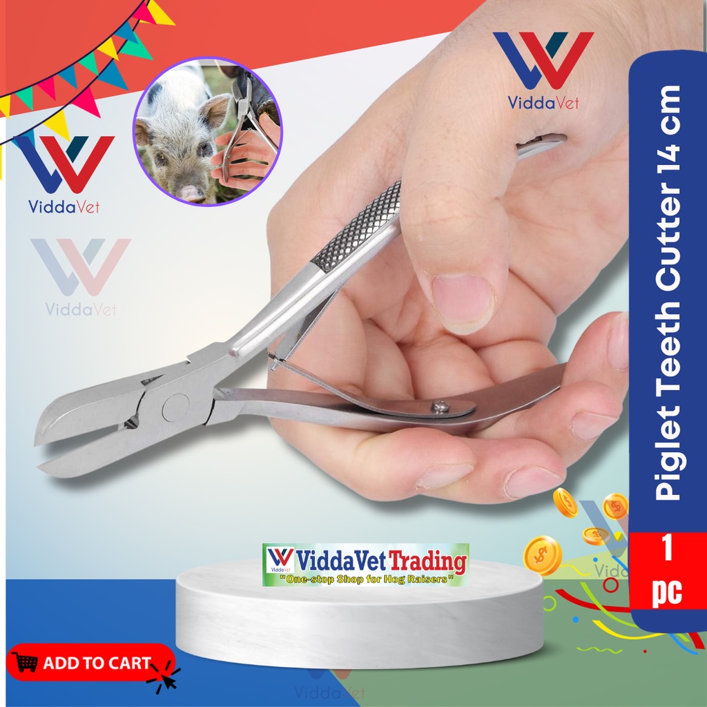 Viddavet Stainless Piglet Teeth Cutter Teeth And Tail Cutter For Piglet ...