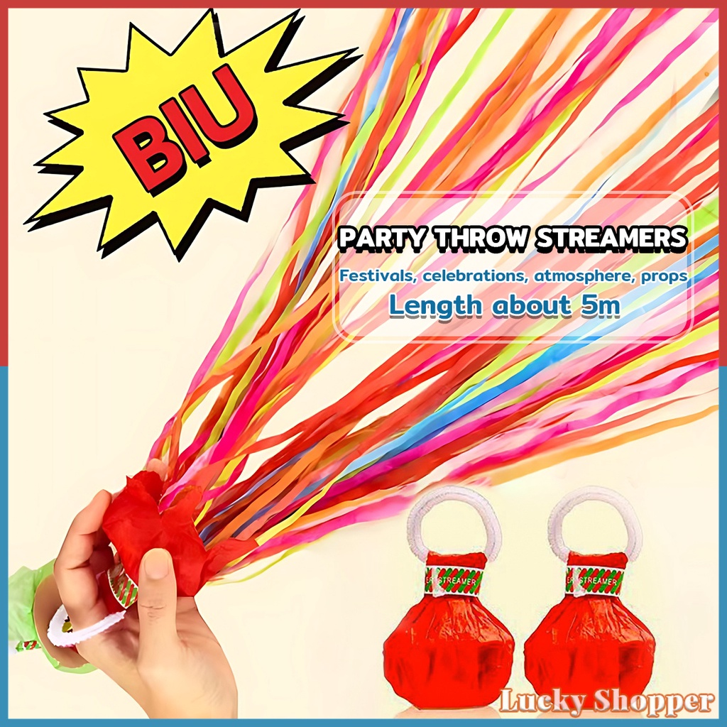 LSP Party Hand Throwing Confetti Poppers Wedding Birthday Throw