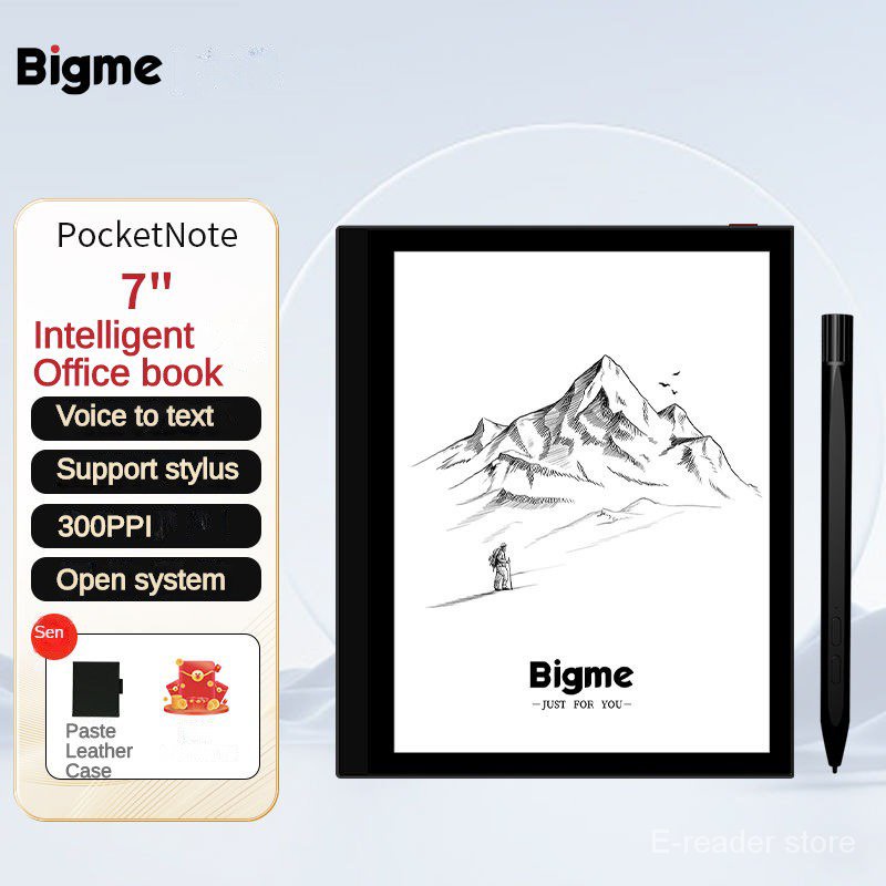 Bigme Pocket Note 7-Inch Ink Screen Electronic Reader Handwritten ...