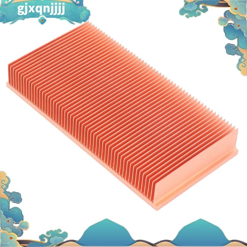 Pure Copper Heatsink 100X50X15mm Skiving Fin Heat Sink Radiator for ...