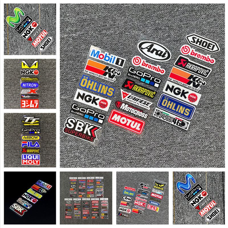 Motorcycle Personality Trend Reflective Stickers TMAX Side Strips ...