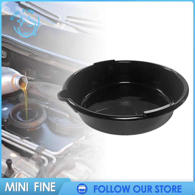 [ Oil Drain Container Leak Anti Easy Cleaning Car Oil Change Pan