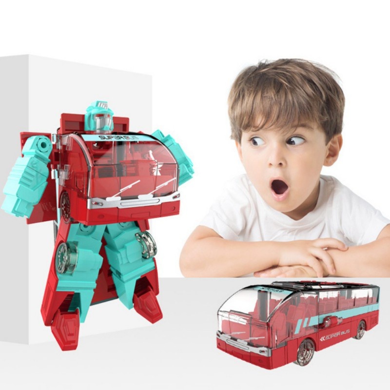 Kids Vehicle Toy Rescue Bots Transform Robot Car Transformable Heroes ...