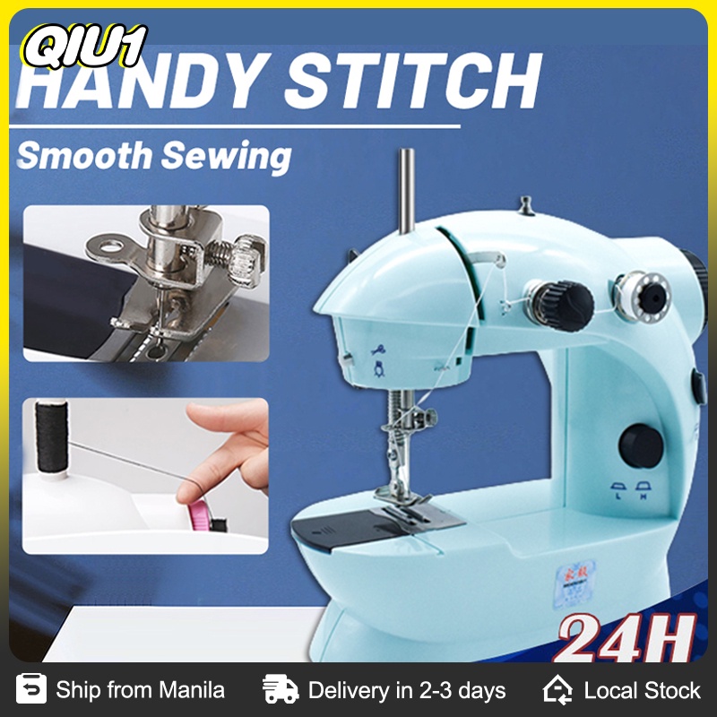 Portable Mini Electric Sewing Machine Needle And Thread Set Hand Sewing
