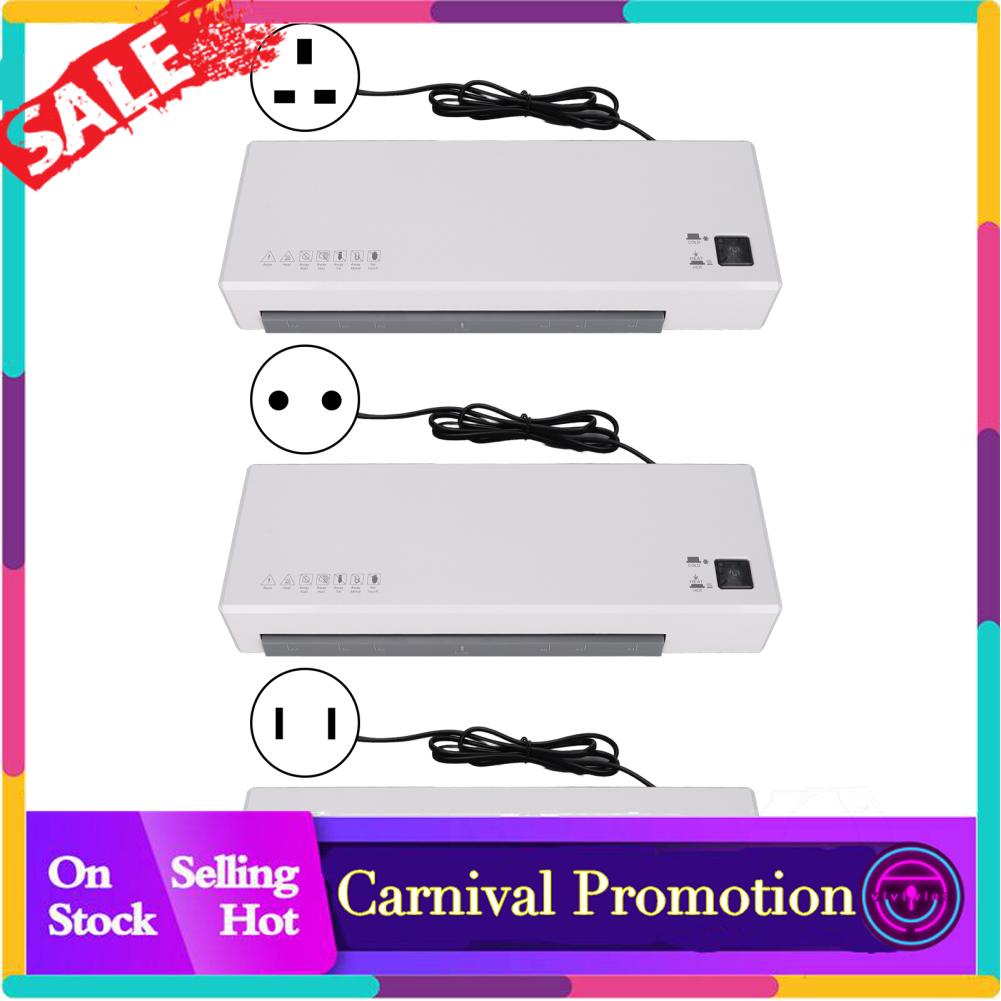 Viviwins Laminating Machine Laminator Jam Quiet with Hot Cold Settings