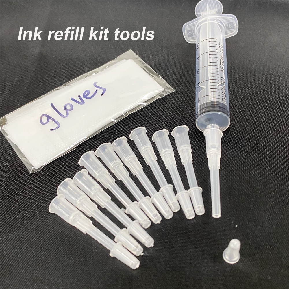 Syringe Ink Cartridge Refill Ink Pump Air Tool for Epson Canon Brother ...