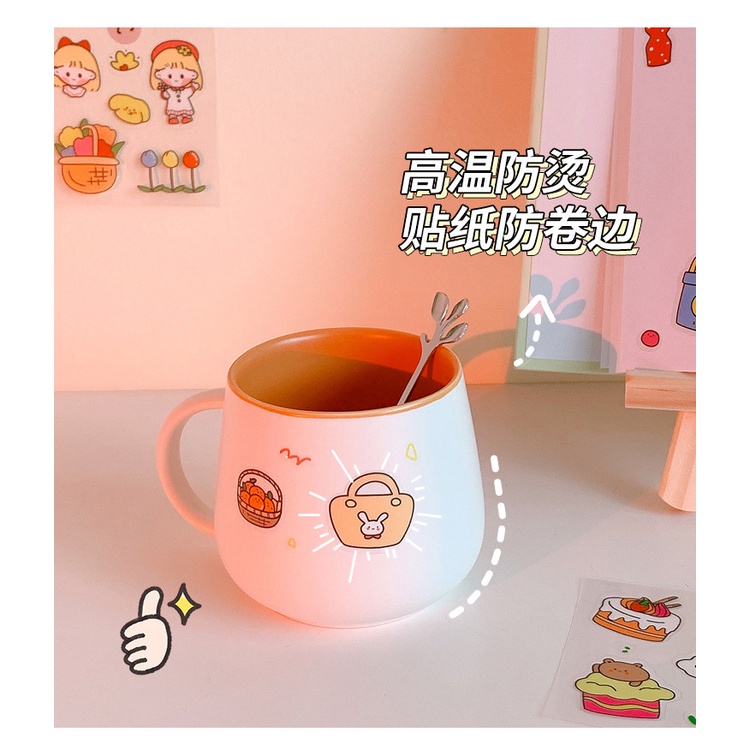 [Ready Stock] MOMO Sauce Cartoon Handbook Sticker Set PET Waterproof ...