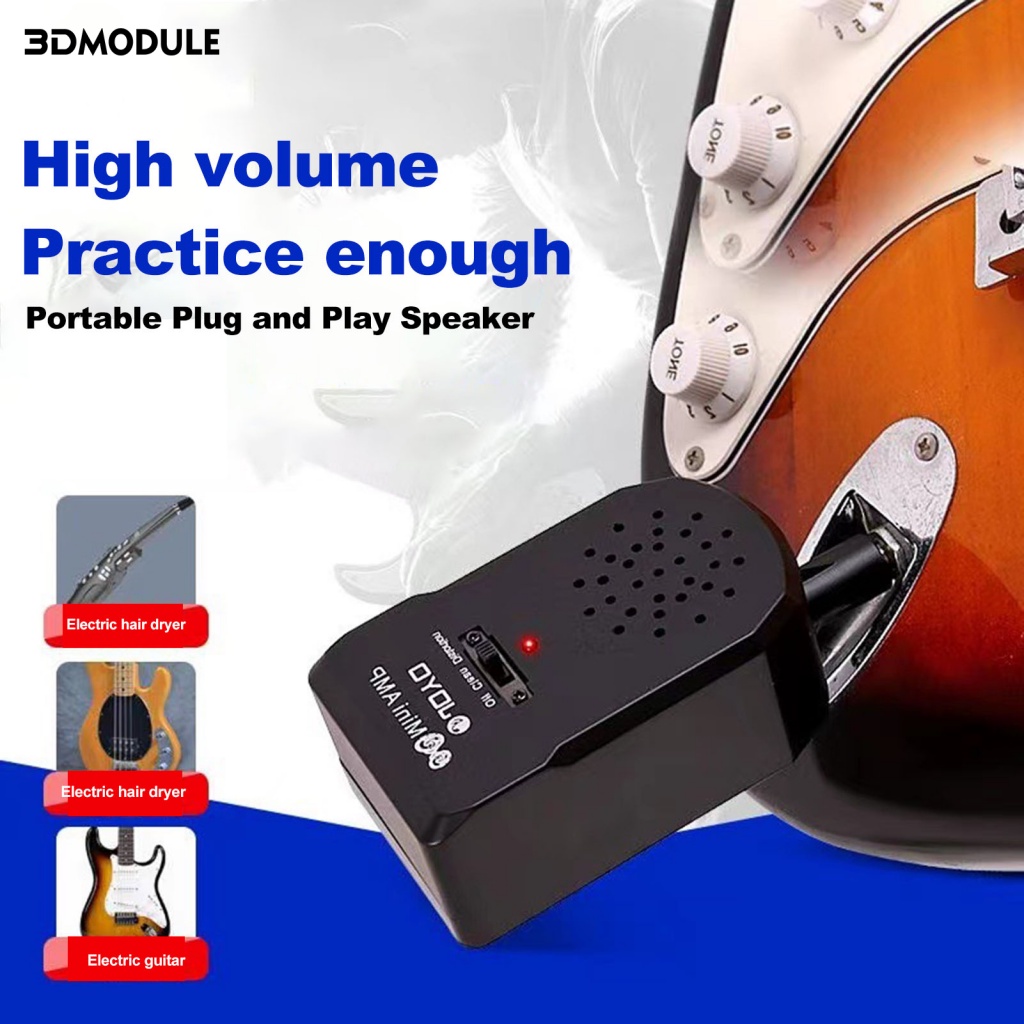 3DModule Electric Guitar Amplifier with Headphone Output Good High