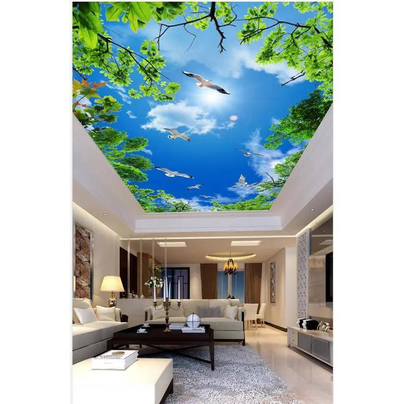 Custom Mural Wallpaper European-Style Small Angel Cupid Tv - View #12
