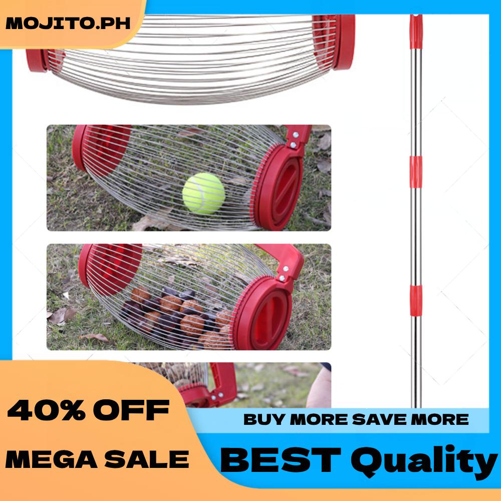 Golf Ball Picker 6L Golf Ball Roller Rolling Nuts Harvester for Golf