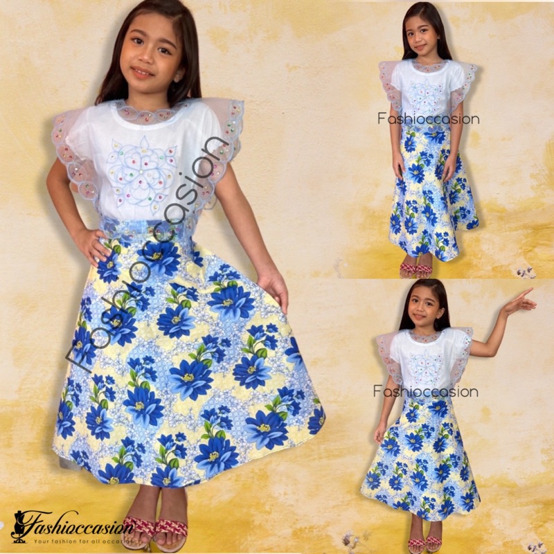 Kimona Sequence for Filipiniana Buwan ng Wika for Kids | Shopee Philippines