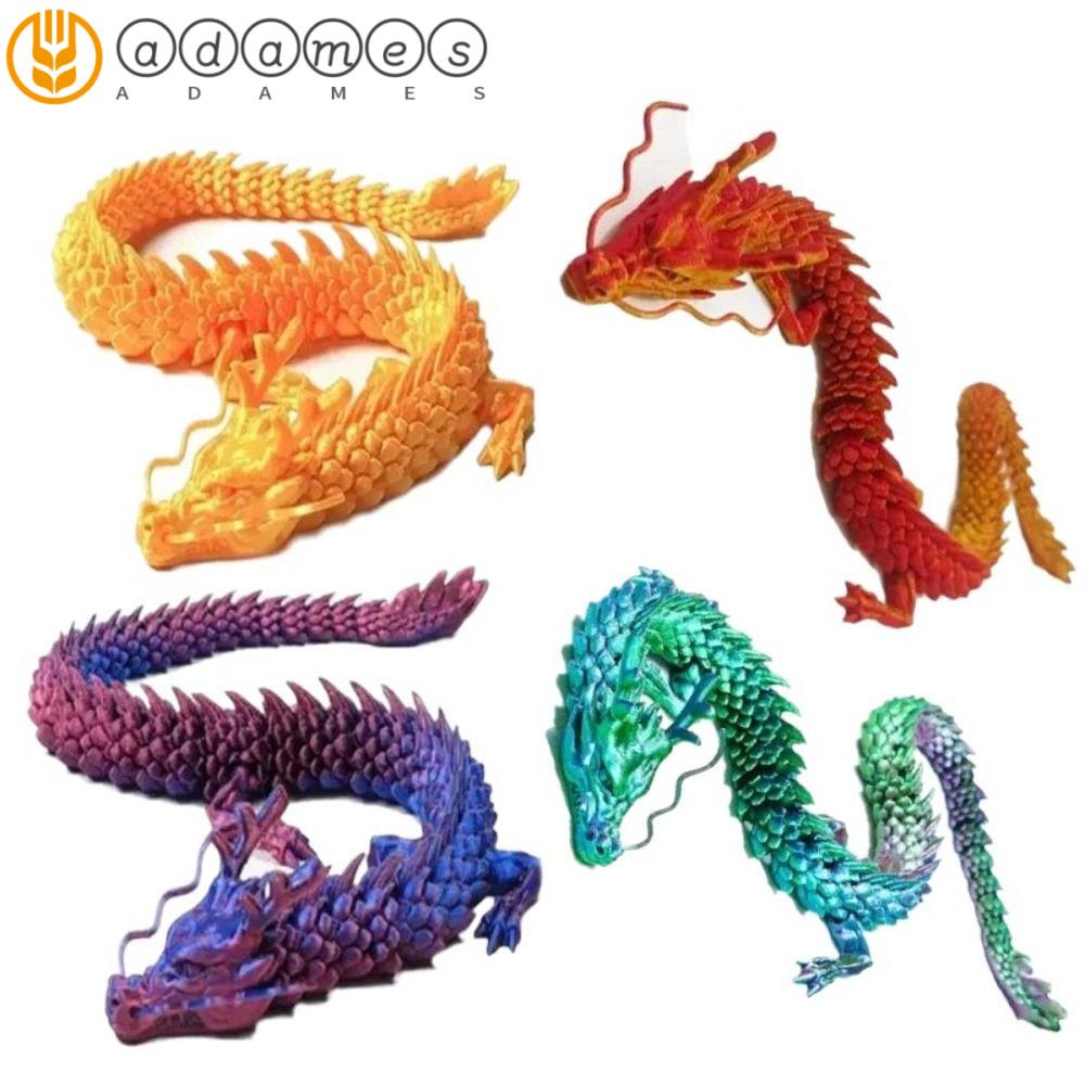 ADAMES Articulated Chinese Dragon, 3D Printed Joint Movable Dragon ...