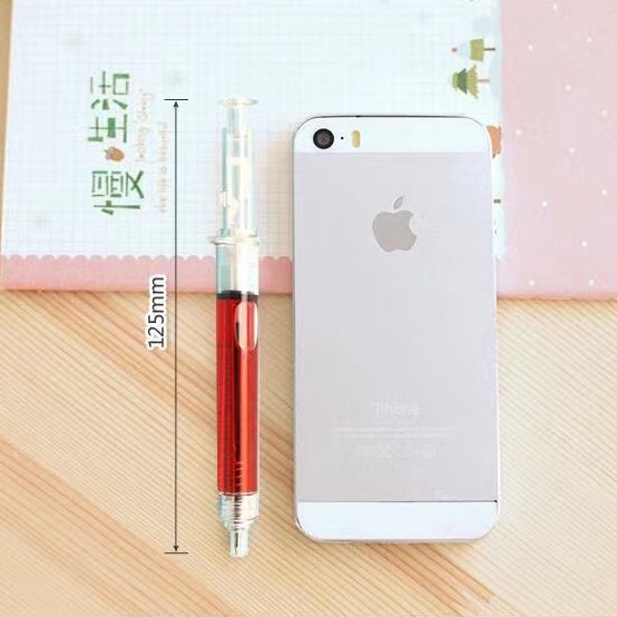 Ball pen syringe injection format cheap cute stuff Styling pen Cute ...