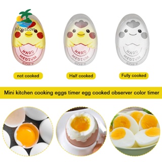 Colour Changing Egg Timer for Boiling Eggs by Temperature Kitchen Helper，Egg  Timer that Changes Color when Done（red） 