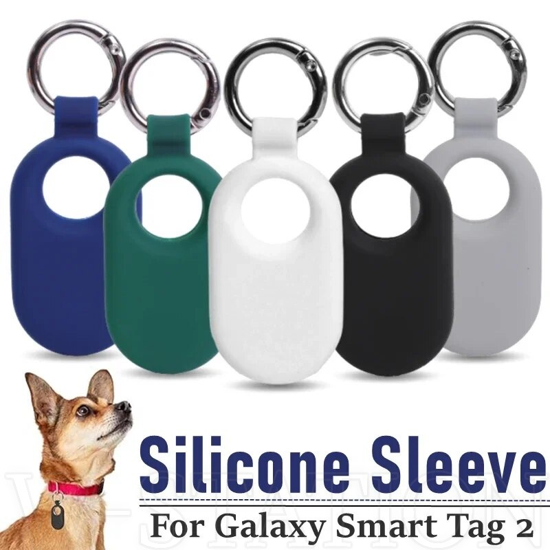 Dog Collar With Samsung Galaxy Smart Tag and Smart Tag Plus Holder