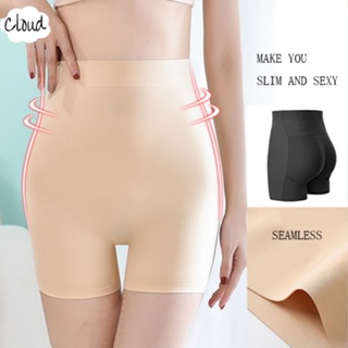 Cheap 1Pcs Shapewear Women Panties Tummy Control Underwear Seamless Ice Silk  High Waist Sexy Slimming