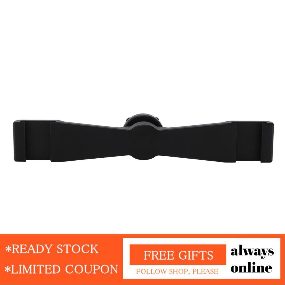 Camera Flash Brackets Dual Cold Shoe Extension Bar Mount Shopee Philippines