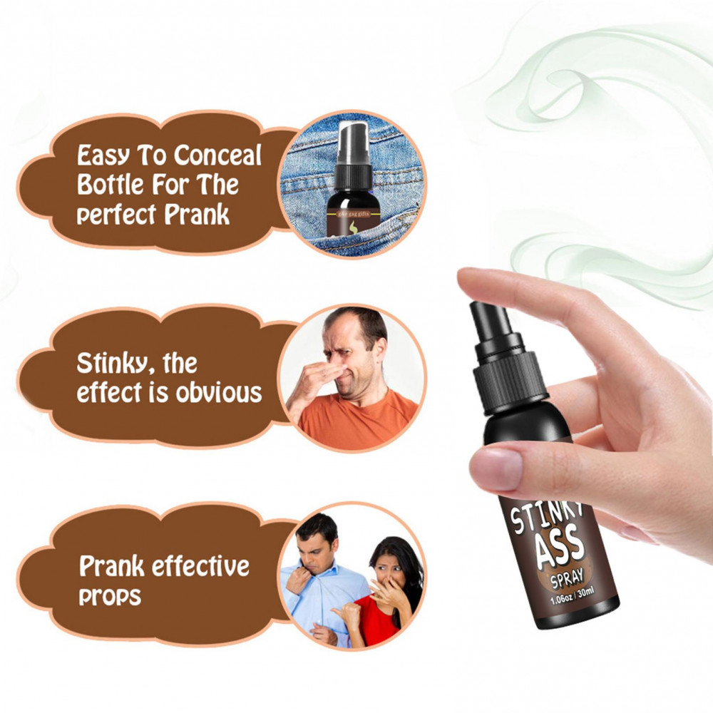 YL 30ml Fart Spray Extra Strong Potent Stink Spray Non Toxic Fart Bomb ...