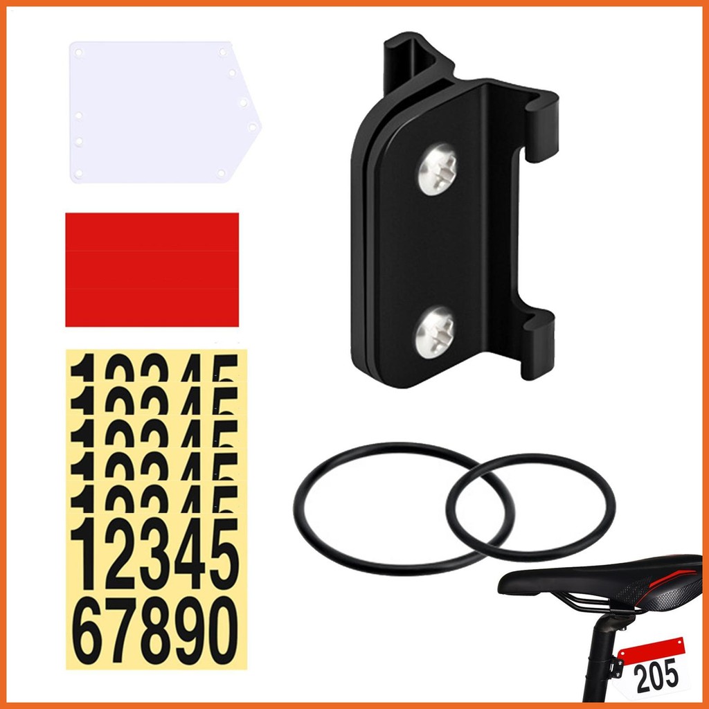 Bike Racing Number Plate Racing Plate Mount for Mountain Bike Bike Race ...