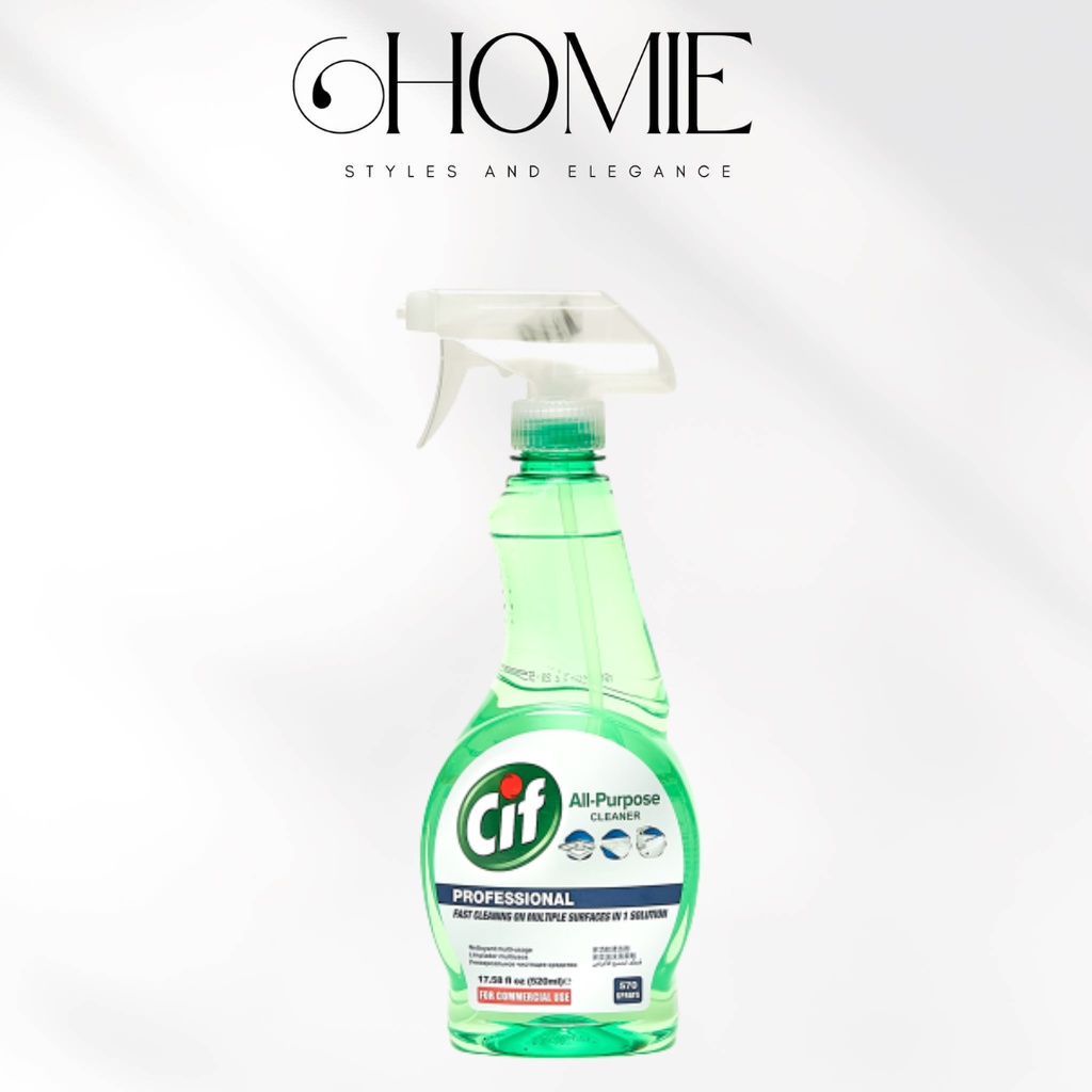 Homie Styles & Elegance Cif Professional AllPurpose Cleaner 520mL