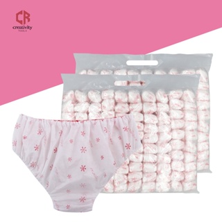 Disposable Underwear White Bikini Underwear Women Travel Panties Disposable  Breathable Briefs for Women Girls Travel Hospital Fitting, Individually  Wrapped - China Underwear and Panties price