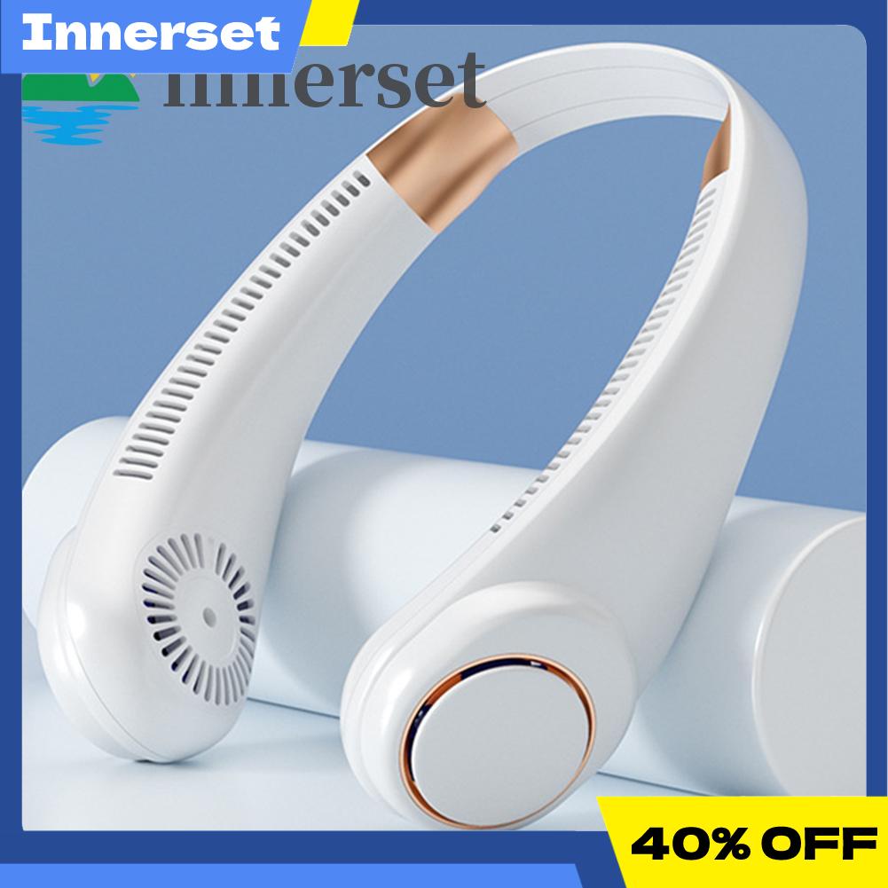 Bladeless Electric Fan 3speed Summer Sports Fans 3000mAh for Home