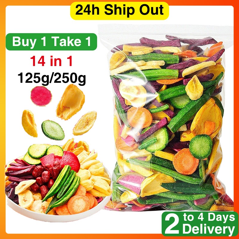 Vegetable Chips 14 in1 Dried Fruits and Vegetables Chips Vegetable