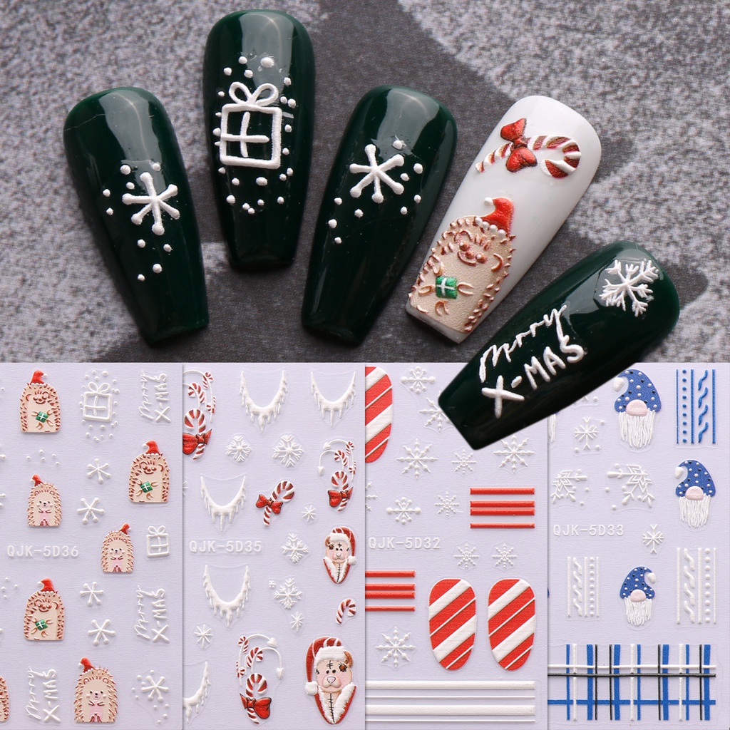 3d nail shop decals wholesale