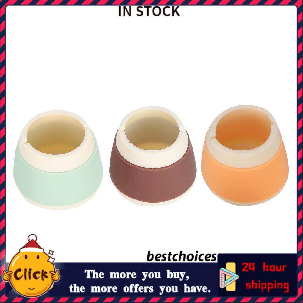 Bestchoices Round Silicone Furniture Protectors 4Pcs Reusable Wear