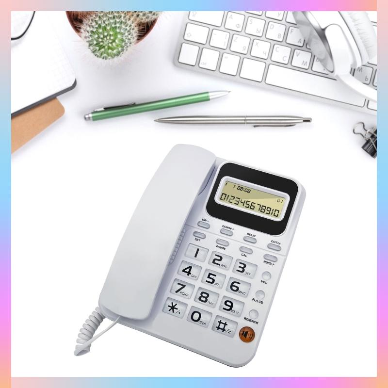 fofo KXT2036CID Corded Landline Phone Big Button Landline Phones with