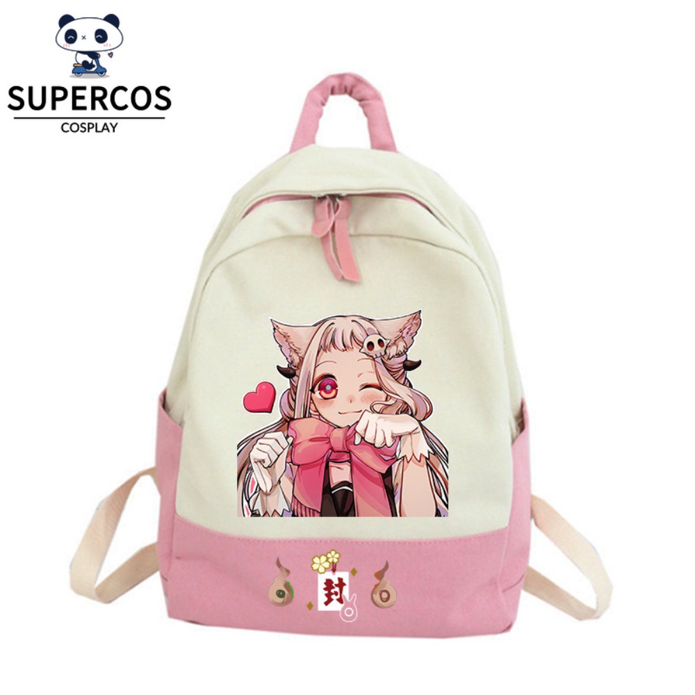 XINTAYEL Anime Toilet Bound Hanako Kun Jibaku Shounen Mochila USB Bolsa