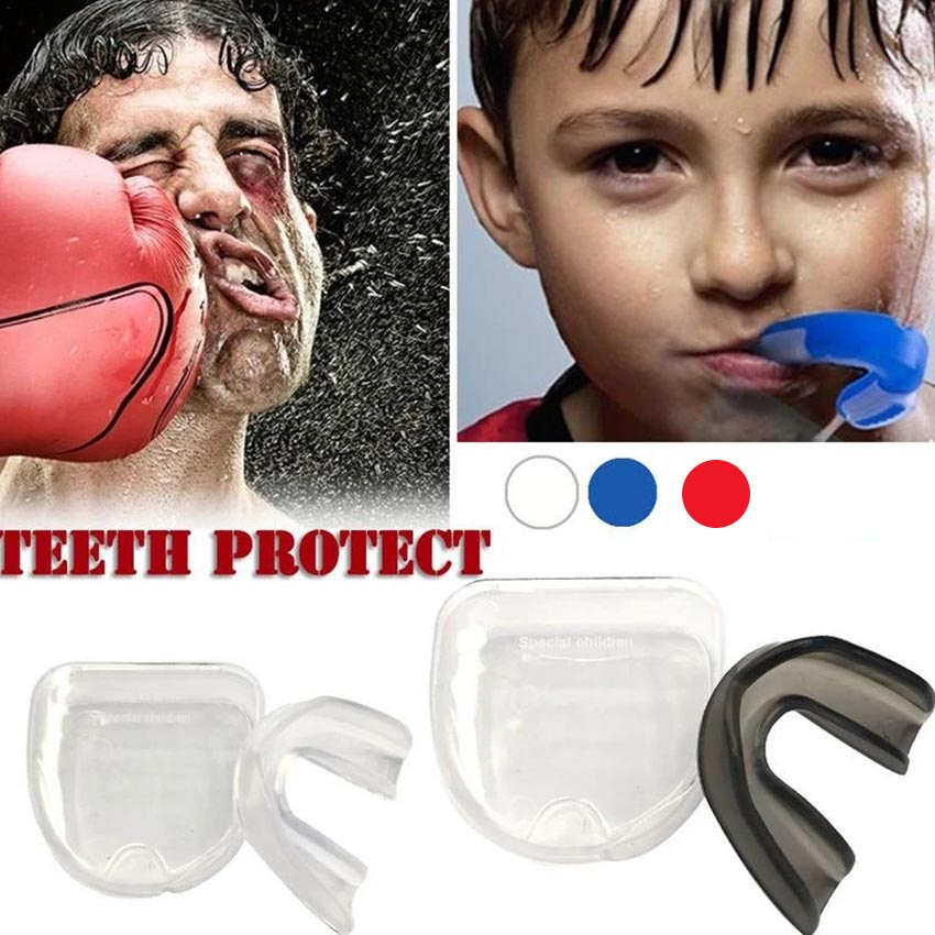 【hot sale】 【SuperSales】Silicone Mouth Guard Mouthpiece Teeth Protector