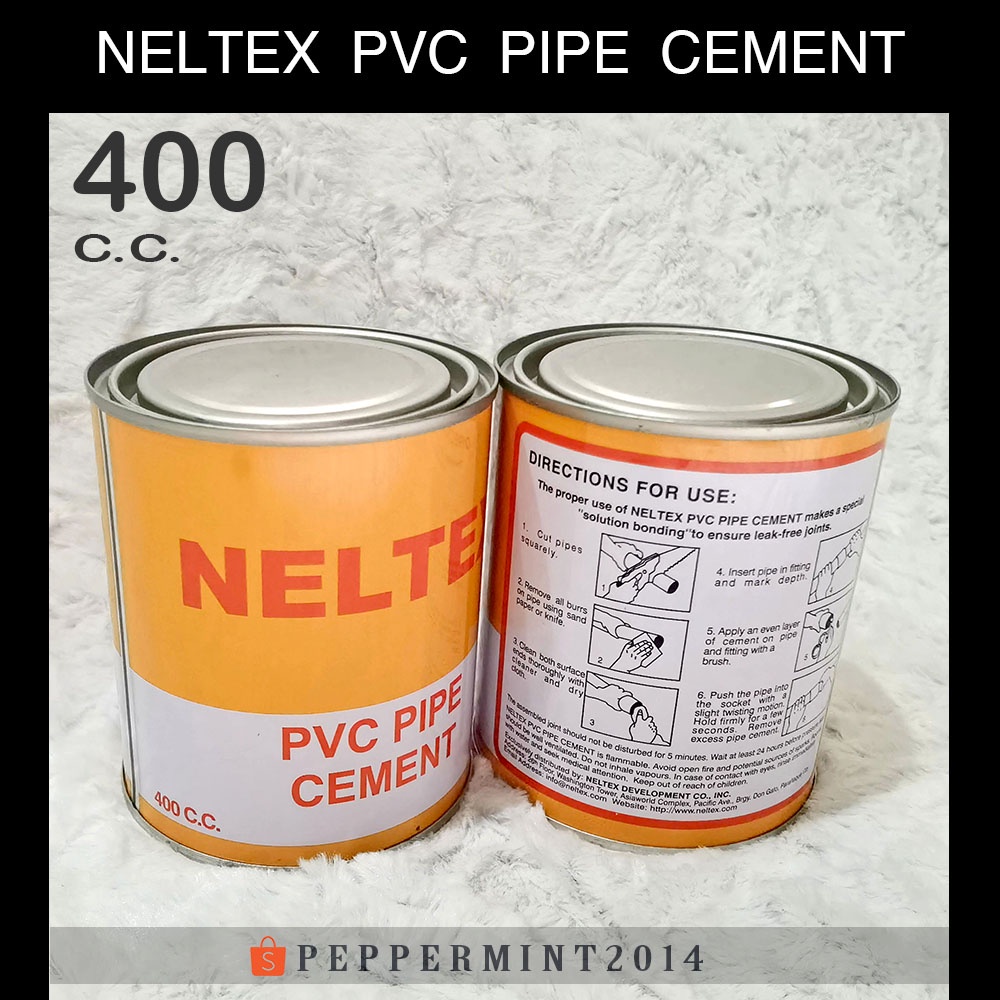 Original Authentic Neltex PVC Pipe Solvent Cement Pipe Jointing Bonding