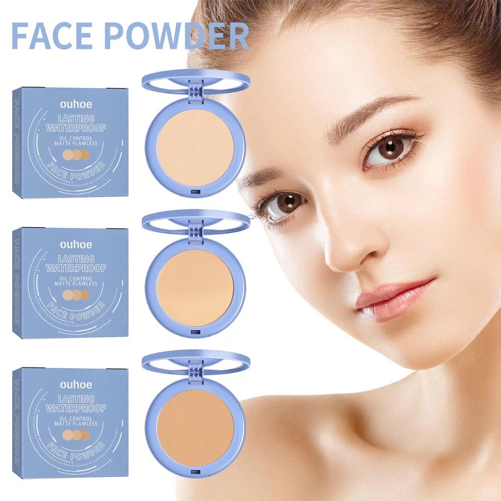 MAYCHEER Lady Oil Control Matte Face Powder Long Lasting Flawless