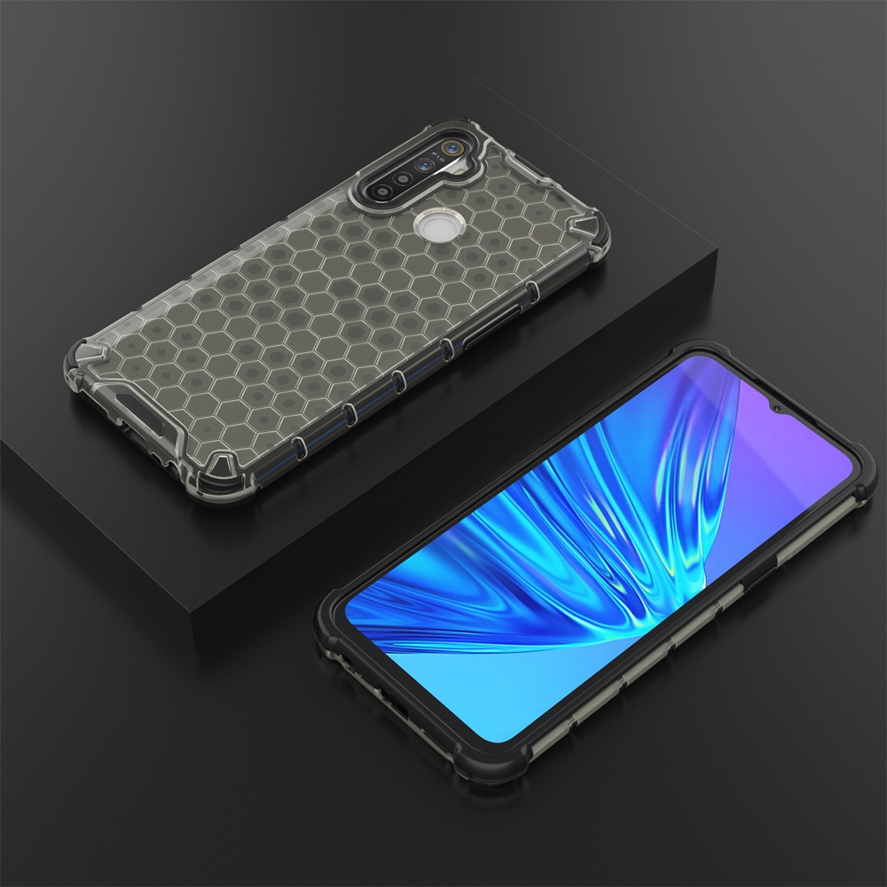 For Realme Realme5 RMX1911 Case Soft Silicone Edge Hard Back Cover Simple  Style Phone Case