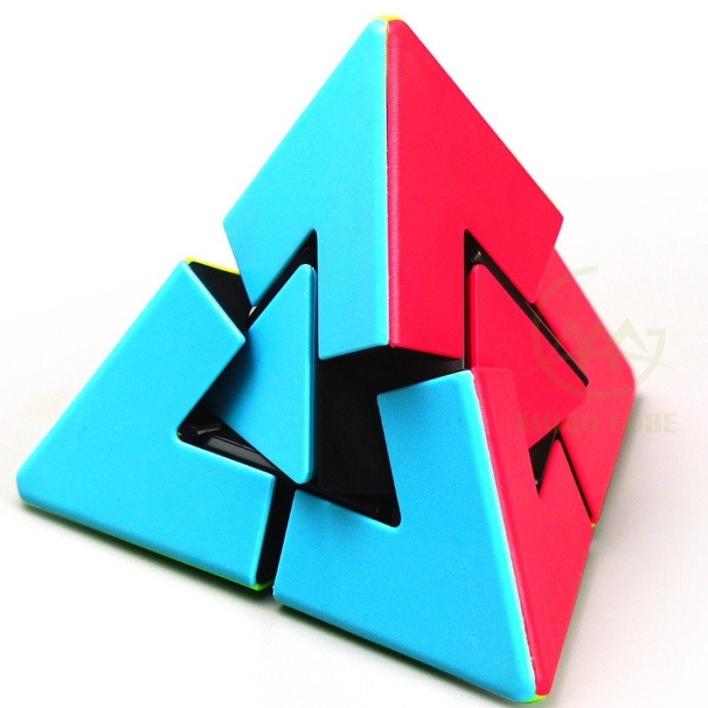 Fanxin Pyraminx Duo 2x2 Strange Shape Speed Cube Stickerless | Shopee ...