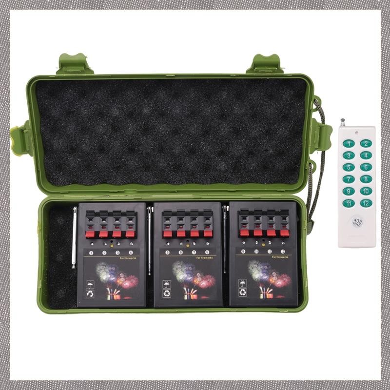 Firing System Machine 12 Cue Channel Cold Pyro Pyrotechnic Display Fuse ...