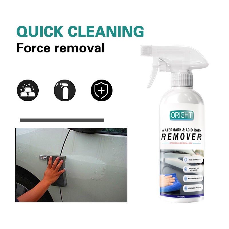 500ml Car glass cleaner Acid rain remover for car windshield Water Stain Remover Acid rain