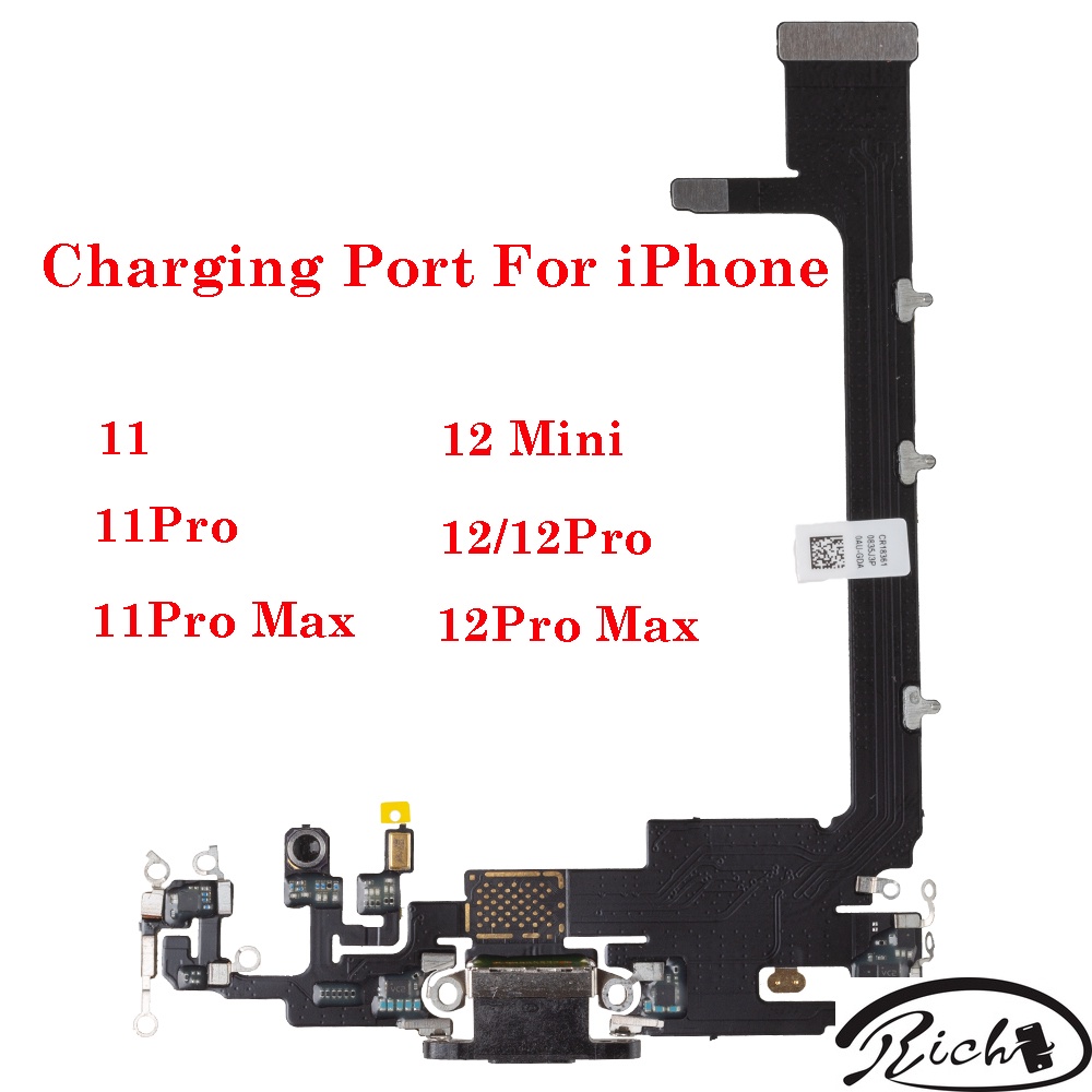 1pcs Charger Port Flex Ribbon For iPhone 11 12 Pro Max USB Dock ...