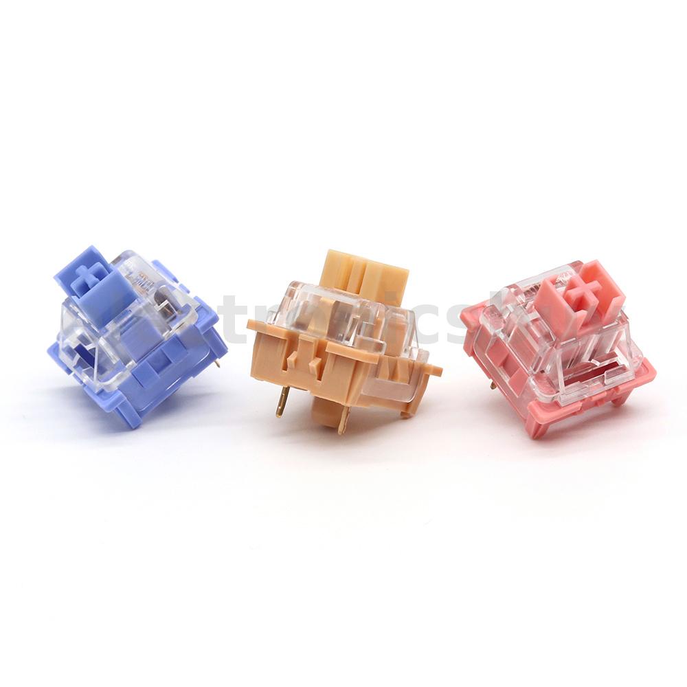 70 PCS New Outemu Switches Mechanical Keyboard Switch 3Pin Linear