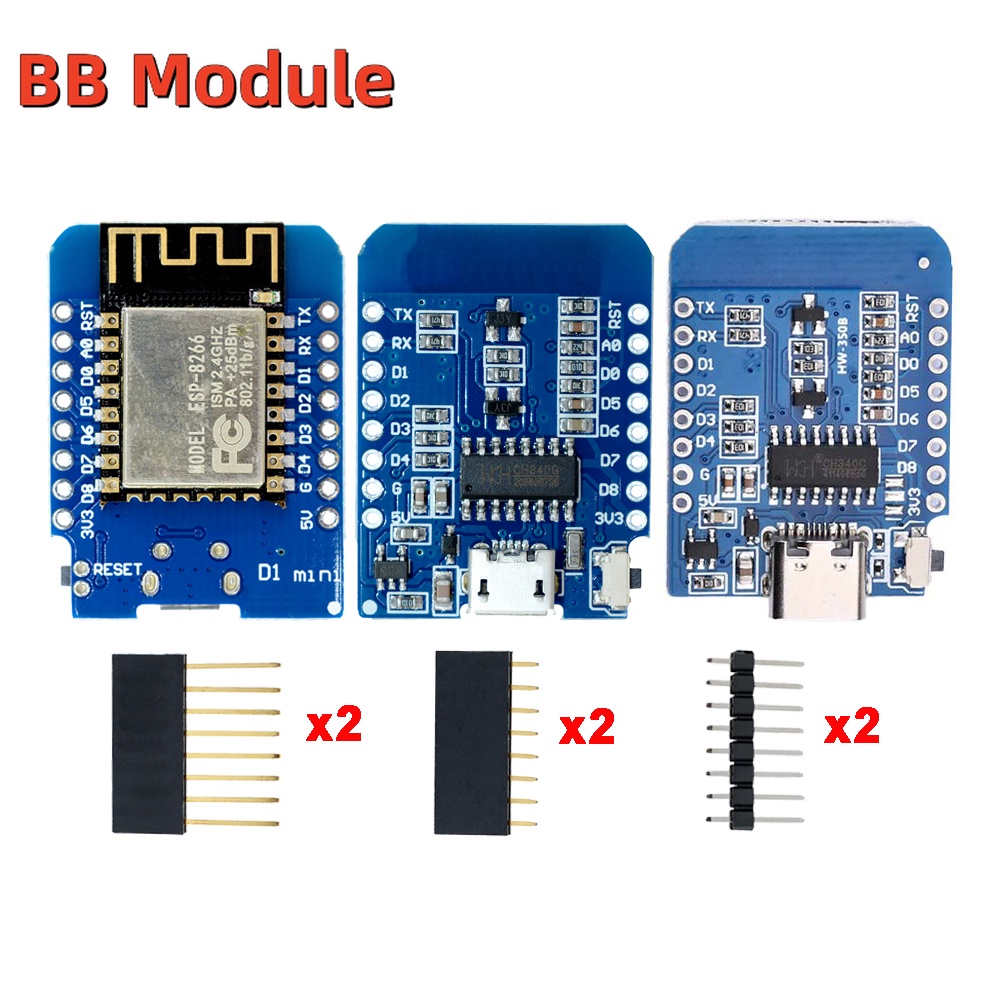ESP8266 ESP-12 ESP-12F CH340G CH340 USB WeMos D1 Mini WIFI Development ...