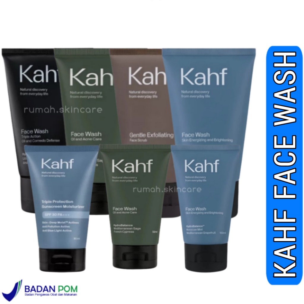 Kahf Man Facial Wash 100ml/men's Face Wash/KAHF Skin Energizing ...