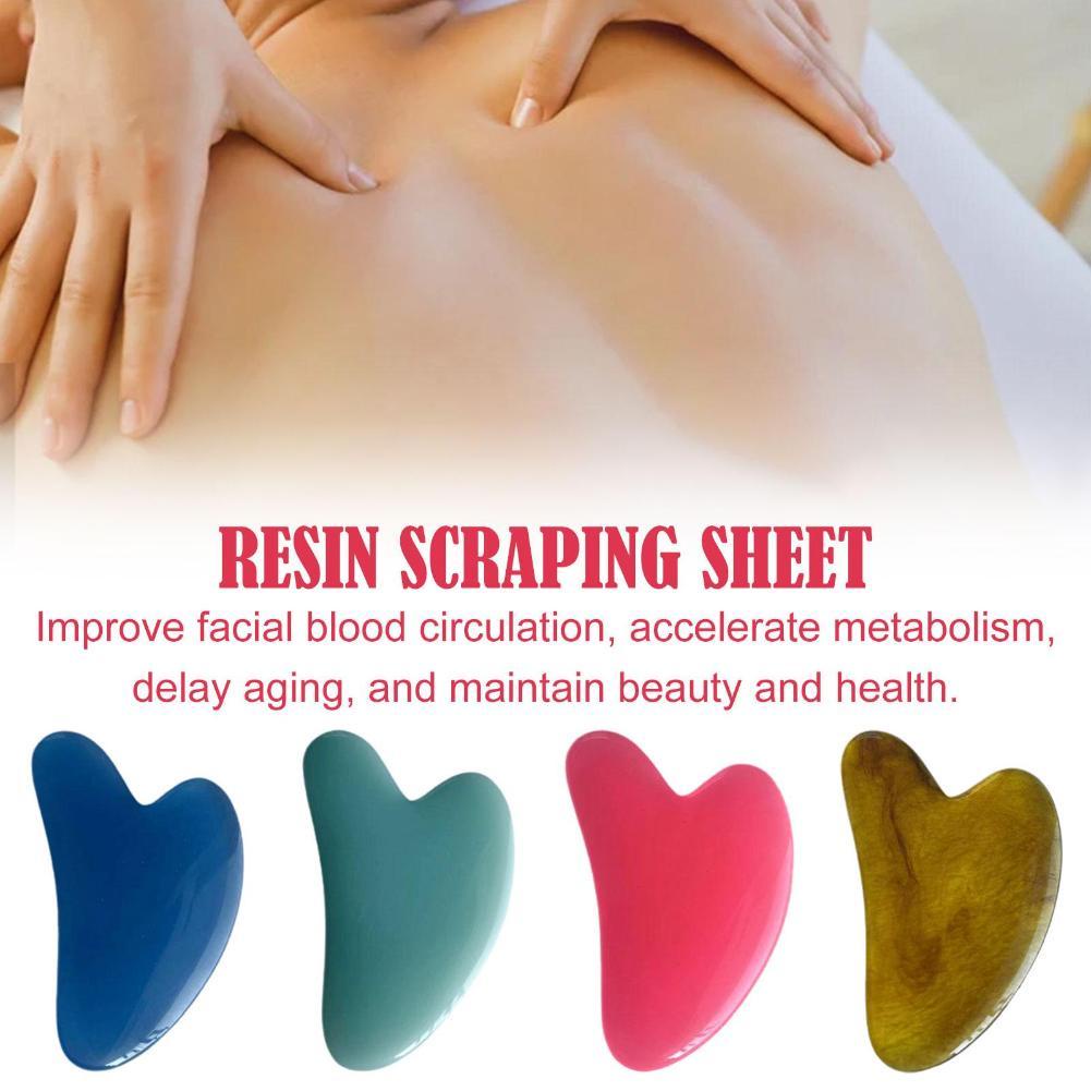 Guasha Massage For Face Massagers Resin Beeswax Facial Body Back ...