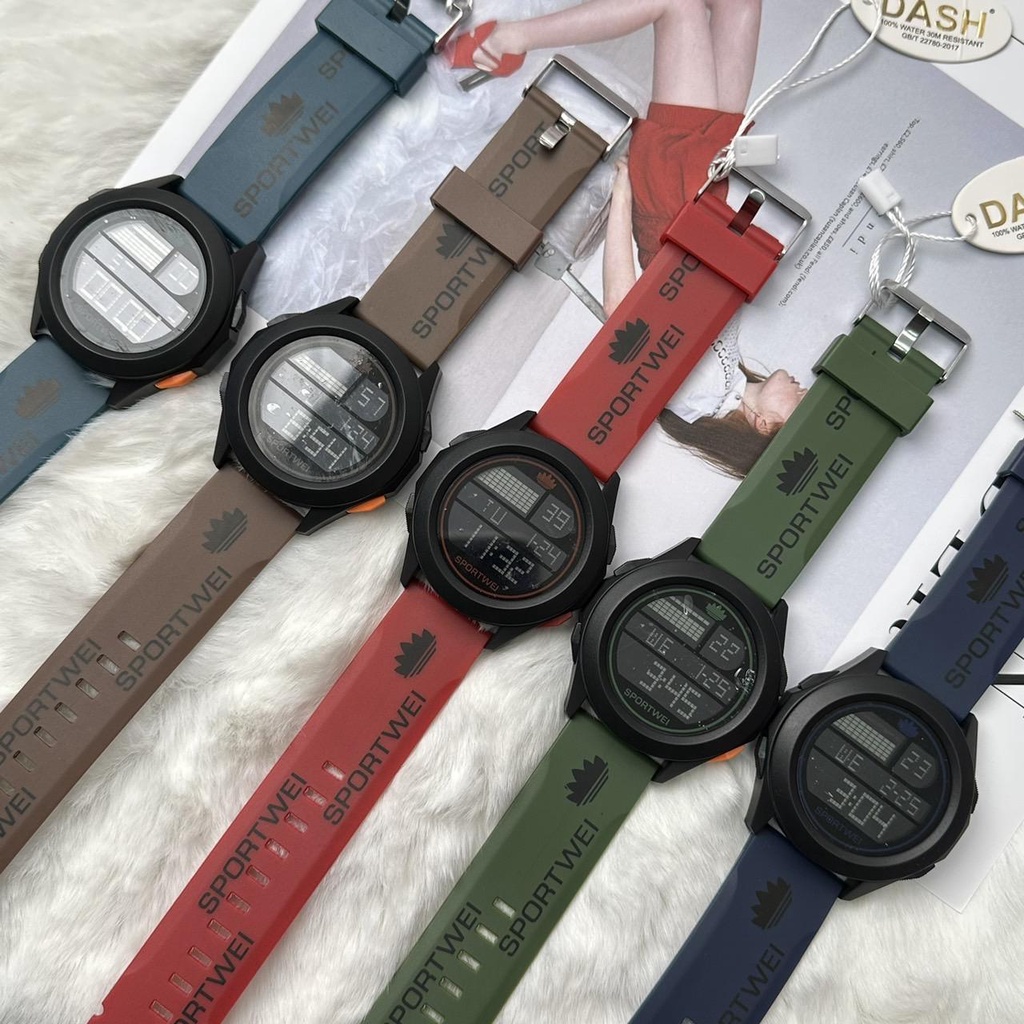 New product sportwei wristwatch digital light timer set alarm authentic