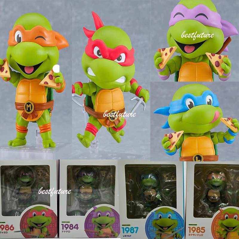 Teenage Mutant Ninja Turtles Nendoroid Raphael Leonardo Michelangelo Donatello Action Figure 3683