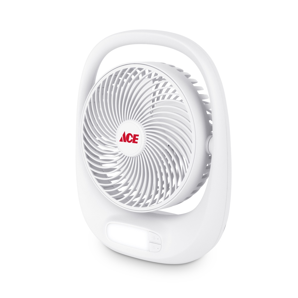ACE RECHARGEABLE FAN 7" W/ LIGHT Shopee Philippines